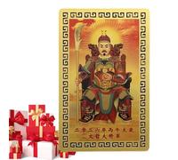 Chinese Chaos Card, 2026 General Purpose Keepsake Wishing for Year of Safety and Prosperity | Made in China Small Money Blessing Card Goods | Adult Women Family Travel Home