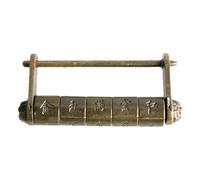 Chinese Characters Engraved Password For Jewelry Boxes And Drawers Practical Oriental Traditional Password Calligraphy Engraved