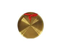 Chinese Chau Gong With Mallet, Chinese Copper Gong Gold Multiple Sizes(22cm)