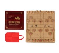 Chinese Chess Set Xiangqi Board Game Traditional Aluminium Golden Comfortable Touch with Storage Case for Family Gatherings and Business Gifts