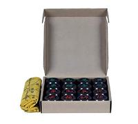 Chinese Chess Set Xiangqi with Leather Board for 2 Players
