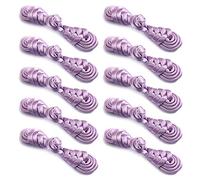 Chinese Chongsam Buttons 10 Pairs Button Sewing Closure Knot Mother's Day Gift Button for Chinese Traditional Clothing