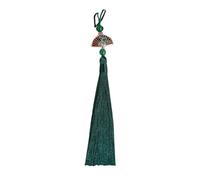 Chinese clothing ornament with flowing tassels symbolizing joy and good luck for wedding supplies and festival stage accessories