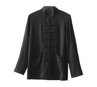 Chinese Clothing Tang Suit - Traditional China Costume Martial Arts Tangzhuang Kung Fu Long Sleeve Shirt Outfit Uniform Cloth