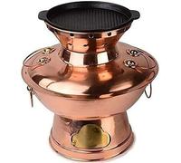 Chinese Copper Hot Pot, Integrated Pure Copper hot Pot, Old-Fashioned Charcoal hot Pot, Anti-scalding and Insulated hot Pot, Traditional Old Beijing Charcoal hot Pot