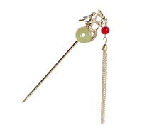 Chinese Costume Dragon Hairpins Danglings Fringed Hair Sticks Combs Styling Decors For Horse Skirt