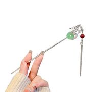 Chinese Costume Dragon Hairpins Danglings Fringed Hair Sticks Combs Styling Decors For Horse Skirt