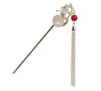 Chinese Costume Dragon Hairpins Danglings Fringed Hair Sticks Hair Combs Hair Styling Decors For Horse Skirt