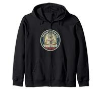 Chinese Crested Dad Like A Regular Dad But Cooler Dog Dad Zip Hoodie