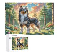 Chinese Crested Dog 1000Pc Jigsaw Puzzles Adults Children Cute Pet Animals Jigsaws Post-Retirement Leisure Challenging Puzzle Great Gift Seniors Stress Reliever 1000 PCS