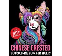 Chinese Crested Dog Coloring Book
