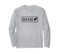 Chinese Crested Dog Dad Long Sleeve T-Shirt
