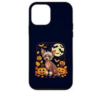Chinese Crested Halloween Cute Spooky Dog Pumpkin Case for iPhone 12 mini