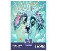 Chinese Crested Jigsaw Puzzles for Adult Difficult Challenges 1000 Pieces Difficult Hard Jigsaw Puzzles for Man And Woman with Letters on Back 38x26cm/1000pcs