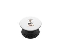 Chinese Crested practicing yoga inhale - exale DIGOR funny PopSockets Adhesive PopGrip