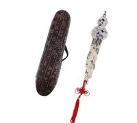 Chinese Cucurbit Flute Hulusi C/Bb Key Porcelain Calabash Flute Hulusi With Case Box Professional Hulusi(C)