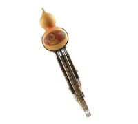 Chinese Cucurbit Handmade Hulusi Flute Ethnic Musical Instrument For Beginner Student Professional Hulusi (Color : C)