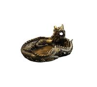 Chinese Culture Theme Ashtray Dragon Design Decorative Desktop Decors For Desk TeaCeremony Artistic Decoration Decorative Ashtray For Home