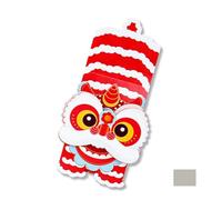 Chinese Culture Theme Money Envelope Pull Out Chinese Money Envelope with Lion Head for New Year or Special Event Festival Gift Bag