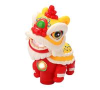 Chinese Dance, Musical Toys, Interactive Play Vibrant Colors Cultural Symbol Battery Operated Dance Movements Safe Materials, Singing Animal for Chinese New Year Decorations