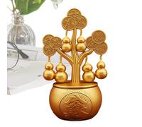 Chinese Decor Rotatable Tree Collectible Treasure Tabletop Decorations