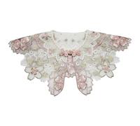 Chinese Decorative Collar For Women False Shoulder Wrap Traditional Chinese Pearls Studded Decorative Yunjian