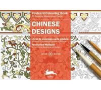 Chinese Designs: Postcard Colouring Book (Multilingual Edition)