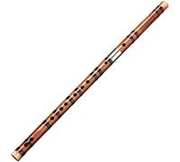 Chinese Dizi Bamboo Flute Beginner Adult Zero Professional Traditional Instrument Flute（C, D, E, F, G Tune ）(Color:F)