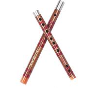 Chinese Dizi Musical Instrument Bitter Bamboo Flute Beginner Adult Zero Basic Professional Children Playing Flute Transverse Flute(Color:C)