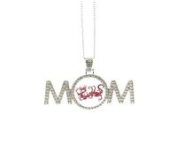 Chinese Dragon Animal Portrait Mothers Day Gift for Mom Nana Grandma Necklace Birthday Jewelry