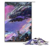 Chinese Dragon Jigsaw Puzzles for Adults Piece Challenging Puzzles Family Game Night Fun DIY Decorative Artwork 1000 PCS(75x50cm)