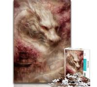 Chinese Dragon Jigsaw Puzzles for Teenagers 1000 Piece Puzzle,Learning Educational Toy for Is Ideal As A Gift for The Whole Family (75x50cm)