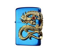 Chinese Dragon Lighter 2024 Year of the Dragon Gifts, Replaceable Case, Compatible Insert Size 3.6cm x 1.2cm x 5cm, Great Gift for Collectors and Enthusiasts