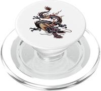 Chinese Dragon Painting Isolated Cut Out PopSockets PopGrip for MagSafe