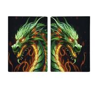 Chinese Dragon Passport Holder Cover Passport Cover Passport Protector Travel Document Organizer ID Card Protector Case Holders Passport Wallet Cover Credit Card Holder