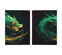 Chinese Dragon Passport Holder for Travel PU Leather Passport Wallet Cover Organize Your Passports & Cards