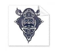 Chinese Dragon People Head Art Pattern Glasses Cloth Cleaning Cloth Phone Screen Cleaner 5pcs Gift