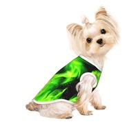 Chinese Dragon print Dog Shirts for Small Dogs Stretchy T-Shirts Lightweight Tank Top Sleeveless Striped Vest