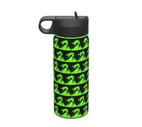 Chinese Dragon Printing Camping Hiking Hydration Canteens Leak Proof Vacuum Insulated Stainless Steel 18oz