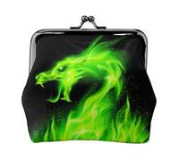 Chinese Dragon Printing Lightweight Coin Purse, Minimalist Wallet for Coffee Runs and Local Outings
