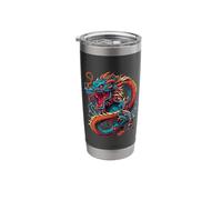 Chinese Dragon Stainless Steel Insulated Tumbler