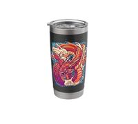 Chinese Dragon Stainless Steel Insulated Tumbler