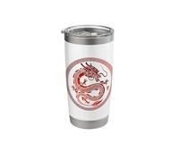 Chinese Dragon Stainless Steel Insulated Tumbler