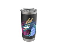 Chinese Dragon Stainless Steel Insulated Tumbler