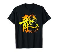 Chinese Dragon Writing Calligraphy Chinese New Year Dragon T-Shirt