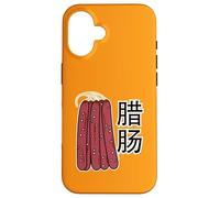 Chinese dry sausages pork Cantonese Lap Cheong Case for iPhone 16