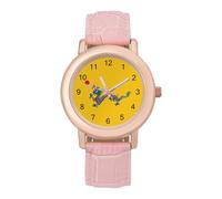Chinese Empire Under The Qing Dynasty Flag Wrist Watches for Women Men Quartz Stainless Steel Watch Easy to Read