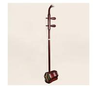 Chinese Erhu, African Small Leaf Red Sandalwood Erhu Professional Ethnic String Instrument With Accessories Hexagonal Tube