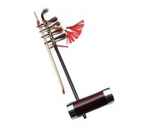 Chinese Erhu, Chinese Erhu 2-String Traditional Folk String Musical Instrument Handcrafted Solid Wood(4 Strings)