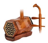 Chinese Erhu, Erhu Chinese Stringed Musical Instrument Rosewood Red